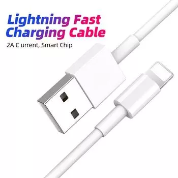 Кабель USB C для зарядки iPhone 11 12 для iPad Зарядное устройство PD типа C Провод быстрой зарядки для Macbook К телефонному кабелю IOS 1M