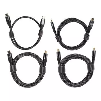 Кабель USB C - USB C PD240W Интерфейс USB2.0 Тип C 480 Мбит/с USB C Male - C Male Double Ended Data C 50cm