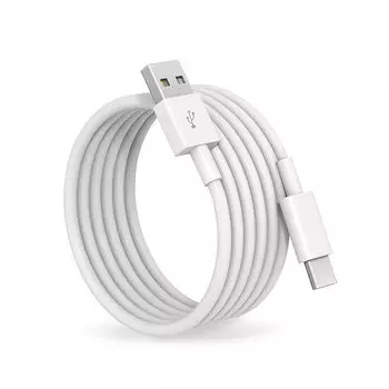 Кабель USB типа C (1 комплект, 1,5м) Suptopwxm USB-A и кабель [совместимый с быстрой зарядкой 2,4 А/скорость 480 Мбит/с] кабель для зарядки USB типа C для смартфонов,