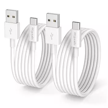 Кабель USB Type C [0,9 м/комплект из 2 шт.] Кабель для зарядки iPhone 16, быстрая зарядка iPhone 16 Pro/16Pro Max/16Plus, iPhone 15/15 Pro/15 Pro