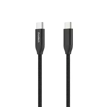 Кабель USB Type-C Кабель для зарядки смартфона Длина 1 м 2 м USB-C до 240 Вт Быстрая зарядка PD3.1 Высокопрочный нейлоновый трикотаж 2 размера длины Тип C Прочный
