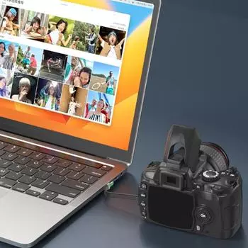 Кабель USB Type C - Micro USB, угловой адаптер для зарядки и синхронизации данных, силиконовый плоский провод для телефонов, планшетов, камер 5CM-down