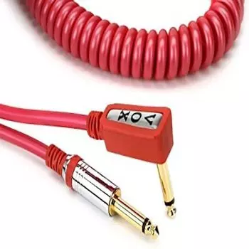 Кабель VOX Vox Защитный шнур для гитары и баса, длина 9 м, красный VCC90 красный