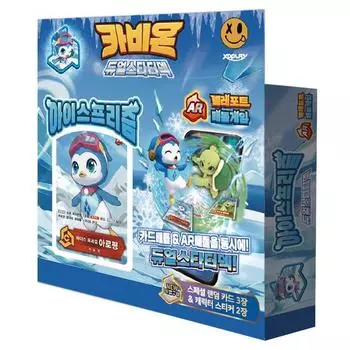 Kabion Dual Starter Deck Ice Prism Deck List 40p + Special Card 3p Card Game Set, популярная корейская игра