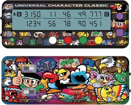 Kachikachi-kun Clear Univer Chara CLASSIC Version Small Role Counter