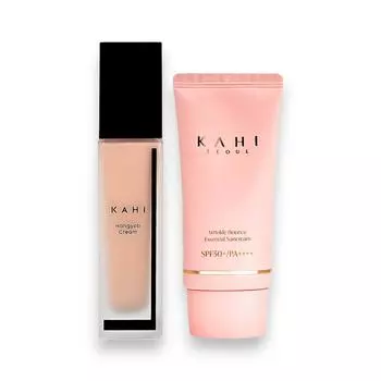 [KAHI] Крем Han-Gyeop 30 мл + солнцезащитный крем Wrinkle Bounce Essential Suncream 50 мл в наборе – увлажнение и защита от ультрафиолета
