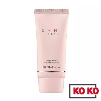 [KAHI] Wrinkle Bounce Essential Sunscreen 50 мл SPF 50+ / PA++++ / Солнцезащитный крем 50ml