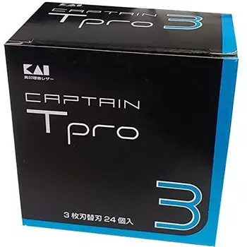 Kai Captain Tea Pro Сменные лезвия Сменные лезвия 24 шт. 3-лезвийные