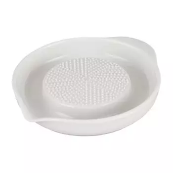 KAI Ceramic Grater with Dishwasher Safe KAI KITCHEN Made in Japan DH8036 Anti-Slip