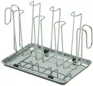 KAI Cup Holder Stainless Steel DR5013 (with Tray) серебряный