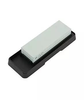 Kai KAI Combi Whetstone Set Whetstone Whetstone с шлифовальной головкой AP0305 #400 #1000 Передняя/грубая задняя/средняя серый