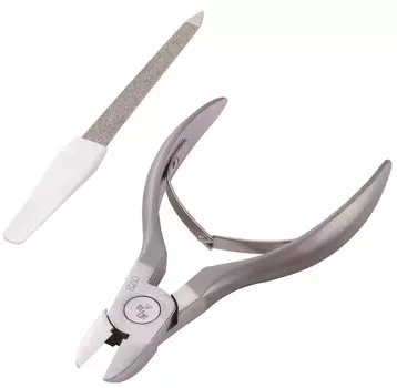 Kai KAI Seki Magoroku Iki Nippers Nail Clippers Made in Japan Nail File Included Feet