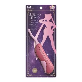 Kai Seirin Pretty Guardian Sailor Moon Hot Eyelash Curler Beauler Hot Curler Compact [Sailor Moon] розовый