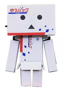 Kaiyodo Danbo Mini Общая длина 80 мм Окрашенная подвижная фигурка Yu-Pack прибл.