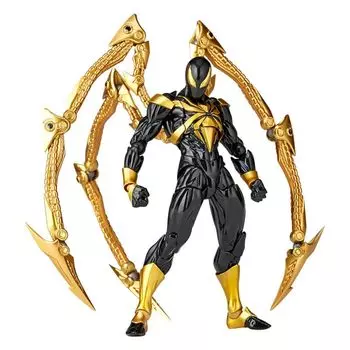 KAIYODO Revoltech Amazing Yamaguchi Iron Spider Black ver.