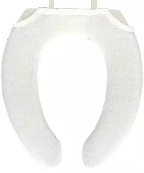 Kakiuchi Toilet Seat Cover U Shape Width x Depth x Height Ivory Machine washable Wide outlet Easy fit SELECT JUST FIT 87.5 9.5 1.5cm