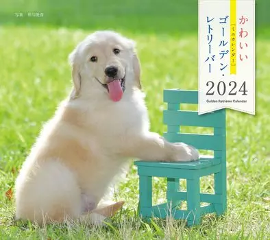 Календарь 2024 года Милый золотистый ретривер (Календарь Seibundo Shinkosha)