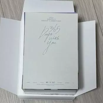 Календарь приветствий сезона Monsta X 2022