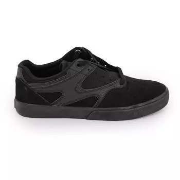Kalis Vulc черные кожаные низкие кеды Mixed DC SHOES