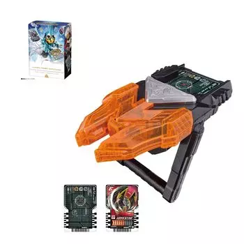 Kamen Rider Gatchard Transformation Belt DX Gatcher Driver поставляется с коллекционной картой Ride Chemie SP [Bandai] (Бонусный кейс)