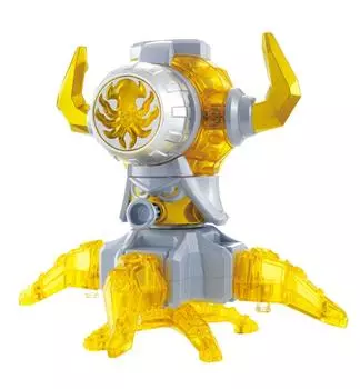 Kamen Rider Wizard Пластиковый монстр Серия 03 Желтый Кракен
