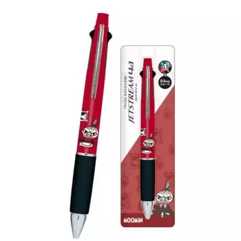 Kami 304758 в шариковой ручке Jetstream и механическом карандаше [Сделано в Японии] [Муми-тролль] [Муми-тролль] 4-цветный [Apple] [Little My] [Аниме] [Книжка с картинками]