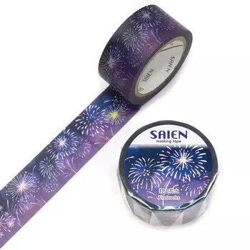 Малярная лента Kamiiso SAIEN Fireworks 20 мм x 7 м UR-4045