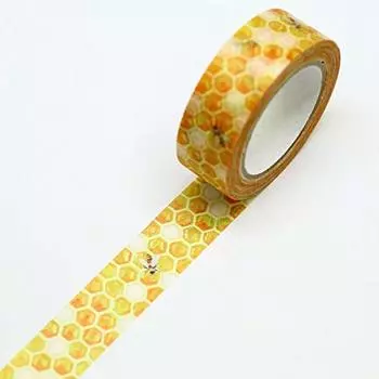Малярная лента Kamiso Sansho Honey Bee 15 мм x 10 м UR-0036