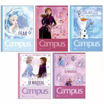 Канцелярия Sunstar Дисней Тетрадь Campus Frozen 2 S2636069 в линейку 5 штук