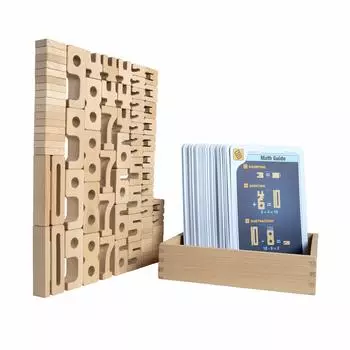 Kancharo Sumblox Building Blocks для изучения цифр во время игры. Развивающая игрушка с японским руководством Sumblox Mini Basic (Набор Сумблокс)