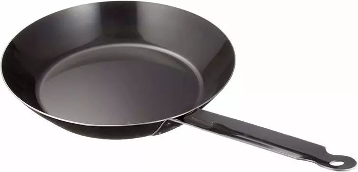 Kanda Kanda Iron Pot Сковорода Железо 30 см Толщина пластины Сделано в Японии Толстое дно IH Совместимо Стейк На Открытом Воздухе 018142 2,0 мм чёрный
