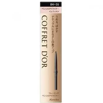 Kanebo Coffret D Or Coffret D Or Карандаш для глаз с рамкой, сменный стержень Bk 35