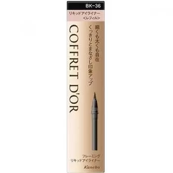 Kanebo Coffret D Or Coffret D Or Framing liquiD Eyeliner Refill Bk 36