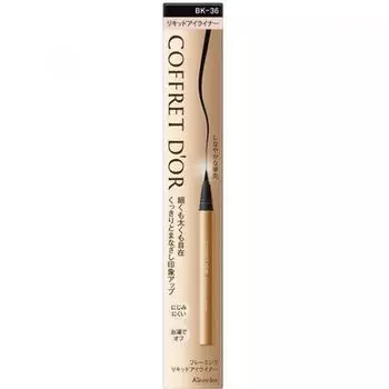 Kanebo Coffret D Or Coffret Doll Framing liquiD Eyeliner Bk 36