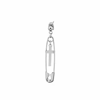 Kang Daniel Earrings WANNA ONE Accessory Model Wearing Cross Safety Pin Motif Liberty-M