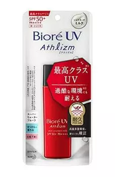 Kao Biore UV Athlizm Skin Protect Milk 65 мл Крем SPF50.0