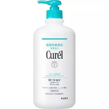 KAO Curel Лосьон дозатор 615 мл (Квази-наркотик) Body Care Curel Нанесите необходимое количество на руки и аккуратно нанесите на лицо и тело.. Если какая-либо жидкость снова