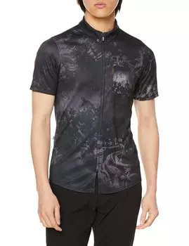 Kapelmuur Cycling Short Sleeve Shirt Over UV Size S Jersey, Unisex, Jersey, Flandre, Casual, Sweat-Wicking, Quick-Drying Fabric, 95% Protection, чёрный