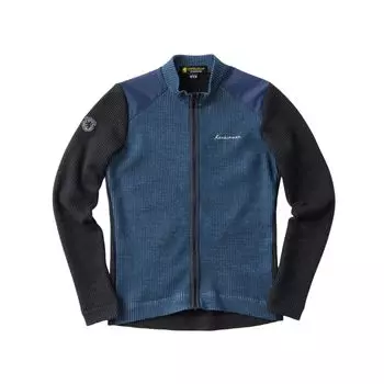 Kapelmuur Cycling Waffle Size S Jersey, Autumn/Winter [10°C-15°C] Jersey, Blue, синий