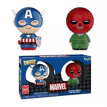 Капитан Америка и Красный Череп SDCC 2018 США Дорбз 2шт