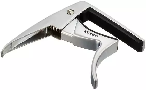 Каподастр для укулеле Eagle Capo MORRIS CA900 серебряный