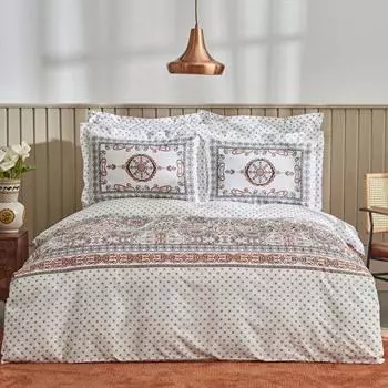 Karaca Home Aprika Комплект пододеяльников из 100 % хлопка с плиткой