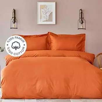 Karaca Home Back To Basic Tile 100% Хлопок Одинарный пододеяльник Комплект