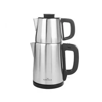 Karaca Tea Break 2 в 1 Стальной чайник Чайная машина Silver Inox