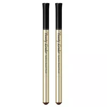 Карандаш для бровей Beauty Leader, нет. 2 Серо-коричневые, 2 шт.