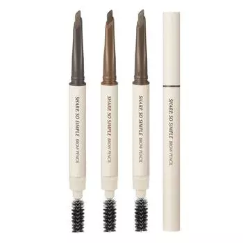 Карандаш для бровей Clio Sharp So Simple 0,18 г 3 цвета 1. Taupe Gray