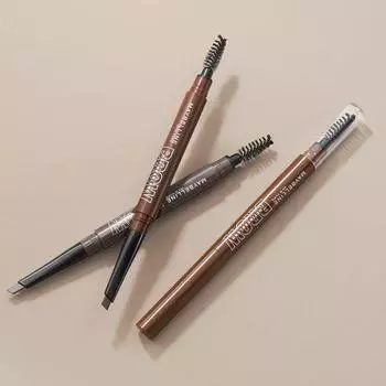 Карандаш для бровей Maybelline New York Define Blend, 2 цвета natural brown