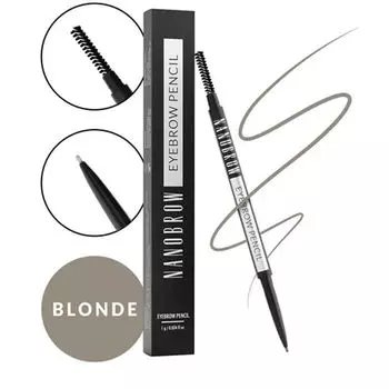 Карандаш для бровей Nanobrow, блонд 1 г
