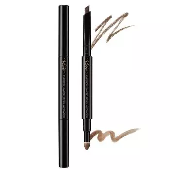 Карандаш для бровей Visee Eyebrow Sword BR30, натуральный коричневый, 0,59 г