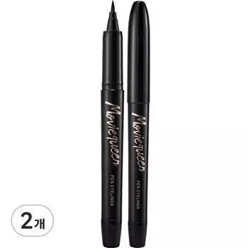 Карандаш для глаз Karadium Movie Queen Pen 1 г, нет. 1 черный, 2 шт.